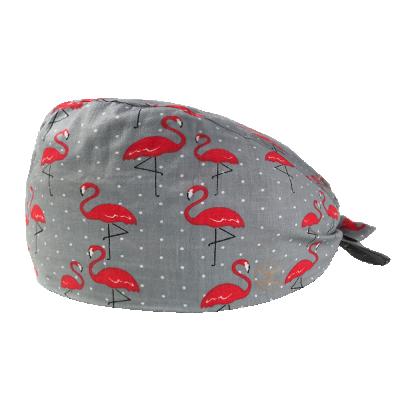 China Fashionable Operating Room Hat Printing Medical Surgical Sweat-absorbent Hats Doctor Pet Hat Beauty Salon Dental Nursing Hats Work for sale