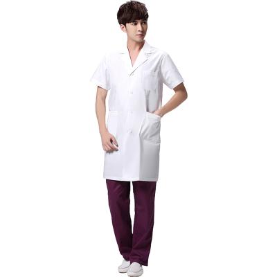 China Doctor's Clothing Uniform Friction Suit Women's Medical Nursing Suits Pharmacy Nurse Short Sleeve for sale