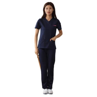 China 2021 New Collection High Quality Hospital Scrubs Hospital Uniform Medical Suits Nurse Scrubs for sale