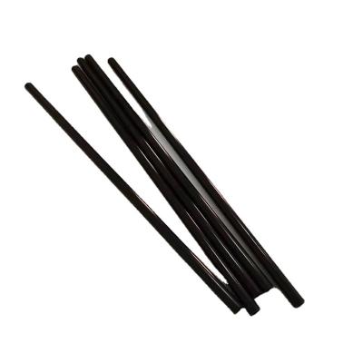 China Light weight Customized 7075 Aluminum pipe black powder coated round aluminum tube for sale