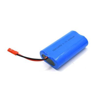 China Toys High Discharge Rate 2S 3S 4S 5S 6S 4400mAh 3.7V 18650 Lipo Battery Pack for sale