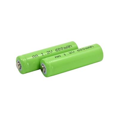 China Custom Toys RTS 600mah 1.2v AA NI-MH Primary Battery for sale