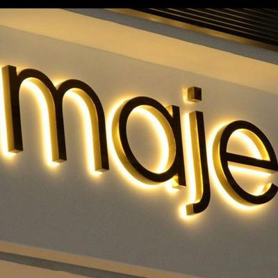 China CABOAL Buildings Customized Luminous Acrylic Letter Led 3d Letter Sign Indoor Outdoor Outdoor Letters For Business Sign Store Front Sign for sale