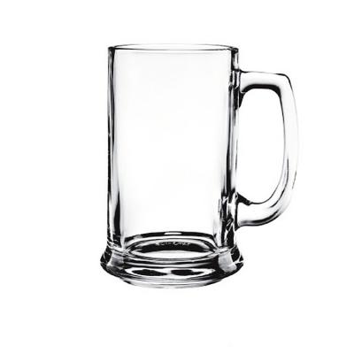 China New Classic/Postmodern Classic Beer Mug Pint Mug 1L Stoneware Beer Mug Glass Mugs With Handle Juice Glass for sale