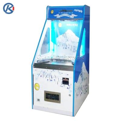 China Indoor Metal+Acrylic Lottery Arcade Coin Pusher Single Player Coin Pusher Machine For Sale for sale