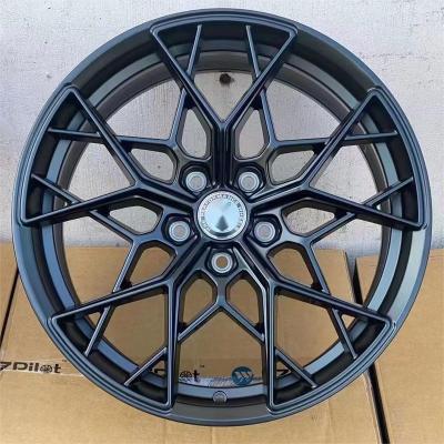 China ALLOY Mesh Design Flow Forming Wheel Popular 17 18 19 Inch Rim 18 Inch 5 Holes 5x112 5x114.3 5x120 Wheels Silver Cast Rims For Hre for sale