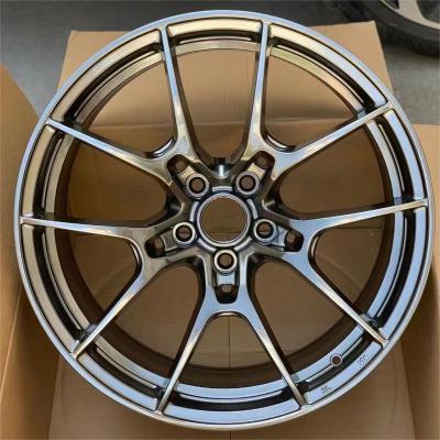 China ALLOY Mesh Design Flow Forming Wheel Popular 17 18 19 Inch Rim 18 Inch 5 Holes 5x112 5x114.3 5x120 Wheels Silver Forged Rims For Hre for sale