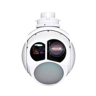 China 4k HD LWIR PTZ 30x Optical Zoom UAV Thermal Security Camera voor detectie Te koop