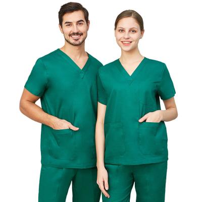 China Hospital Fashion Uniform Scrub Suit Wholesale Stretch Scrub Uniforms for sale