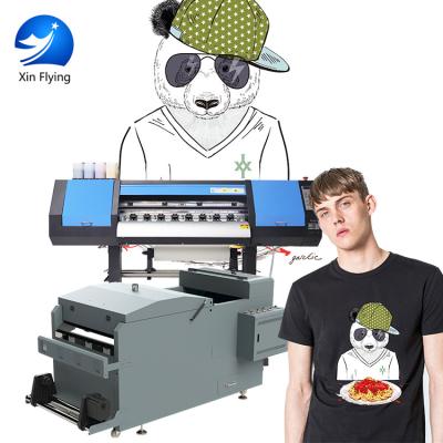 China Apparel Large DTF T-shirt Printer With 60CM Roll To Roll PET Film Printing Machine DTF 60CM Printer For T-shirt Heat Transfer for sale