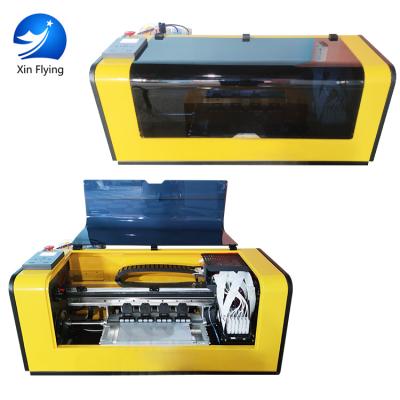 China Apparel Direct Automatic A3 DTF T-shirt Inkjet Printers T-shirts Printer To Film DTF Printer For Clothes for sale