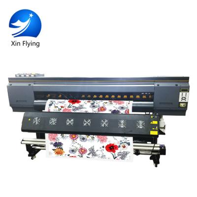 China Garment Shops Xin Flying 3pcs i3200 Dye Sublimation Printer for Fabric and Textile for sale