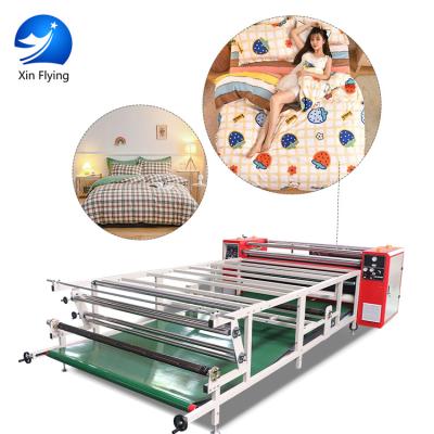 China Heat Transfer Images 66 Inch Large Format Paper Machine Steamroller Heat Roll To Roll Sublimation Heat Transfer Machine For Clothing for sale