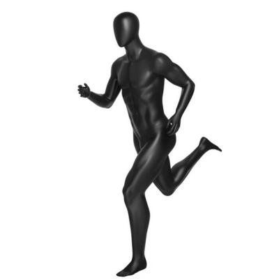 China Full Body Inflatable Adjustable Black Sports Dummy With Strong Muscle , Basketball Dummy for sale