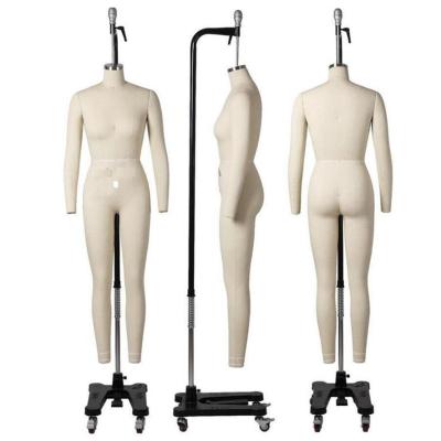 China Inflatable Full Body Female Cloth Sewing Working Mannequin for sale