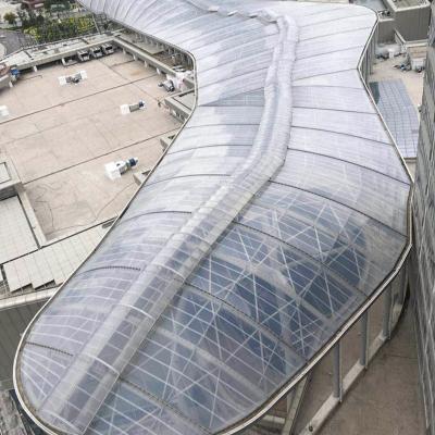 China Best Quality ETFE Waterproof Fireproof Roof Cover UV-Resistance Tensile Structure for sale