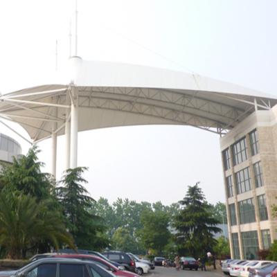 China New Waterproof Design PTFE Tensile Membrane And Pvdf Roof For Exhibition And Mall for sale