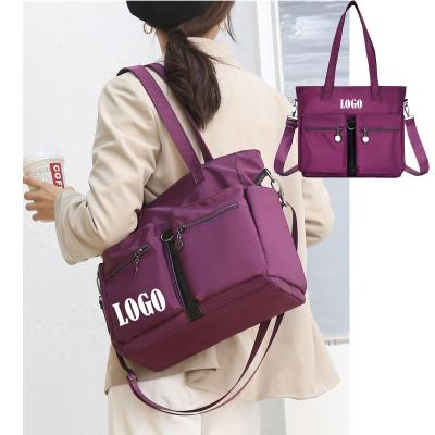 China OEM Quality Custom Fashion Beach Large Oxford Tote Bag Handled Free Shipping Outdoor Bag for sale