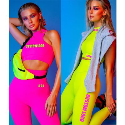 China Free Shipping Yoga Wear Women Anti-pilling Gym Wear Women's Sports Set Fashion Fitness Suit for sale