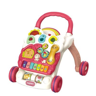 China High Quality Multifunctional Early Study Phone Toy Push Car Baby Walker 94*46.5*69.5cm From KSF for sale