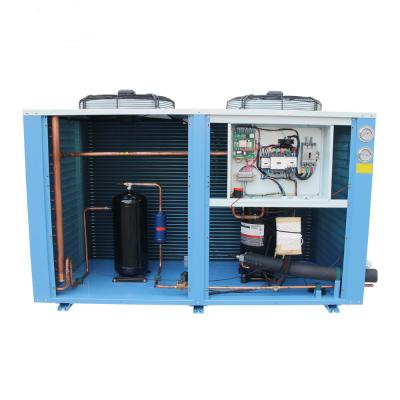 China Cold Room Midum Temperature Refrigeration Scroll Compressor Box Shaped Cold Room Condensing Unit for sale