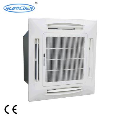 China Chilled Type Cassette Fan Coil Aluminum Alloy Water 4 Way Ceiling Unit Price for sale