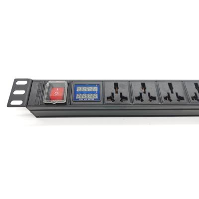 China Electric Power Transmission 16A Switch 2 Meter Power Cable PDU Outlet Socket Manufacturer With Universal Sockets for sale