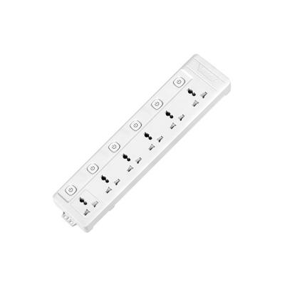 China 6 Ways UK EU USA 5M Extention Cord Desktop Residential / General Purpose Power Extension Socket for sale