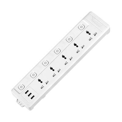 China Residential / General Purpose Single Switch UK Eu Us Multi Extension Adapter Socket With Usb for sale