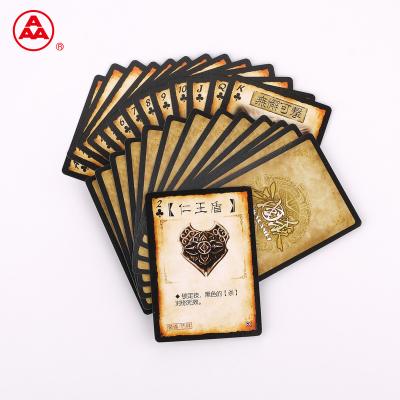 China Paper Maker Supply Custom Design Custom Board Games Printing Game Card Paper for sale