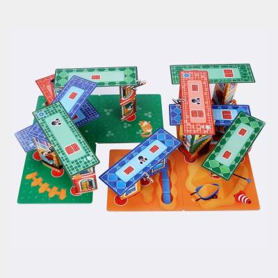 China 2022 Best Selling Paper Cartoon Family Custom Printing Board Games For Adults for sale