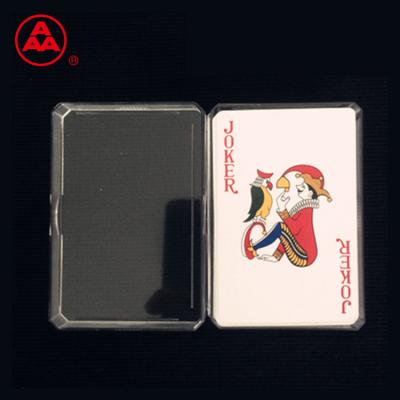 China China Clear Paper Plastic Box For Playing Cards Factory for sale