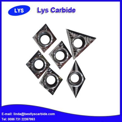 China Carbide turning tool inserts DCGX for Al alloys for sale