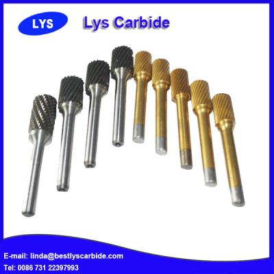 China Tungsten carbide burrs for wood, hard Alloy Metal Carbide Rotary File for sale