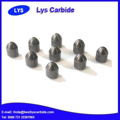 China Cemented carbide buttons & inserts for mining tools D types parabolic button for sale