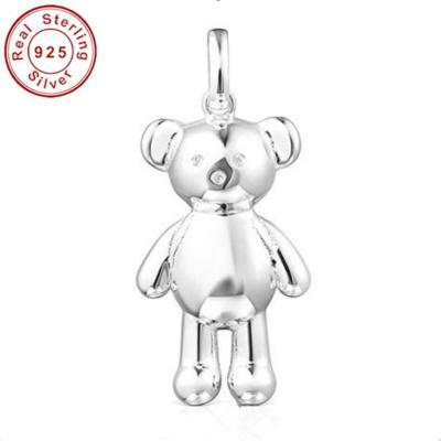 China New Arrival 2020 CLASSIC Selling Jewelry 925 Sterling Silver Bear Necklace Luxury Factory Wholesale Low Price for sale