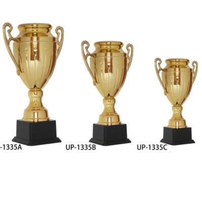 China Europe 2022 World Qatar Product Custom 41CM Football Sports Trophy Cup Decoration Metal Custom Medal Cup Futbol Trophy for sale