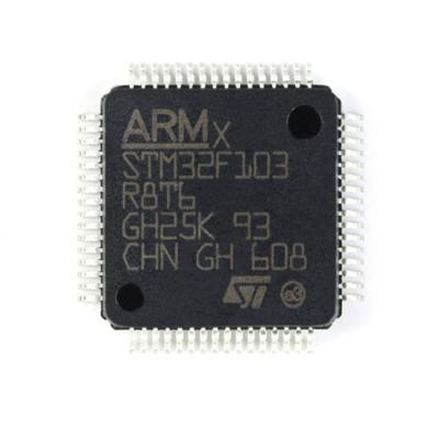 China MCU/MPU/SOC singlechip STM32F103R8T6 LQFP-64 32BIT 64KB FLASH MCU/MPU/SOC singlechip for sale