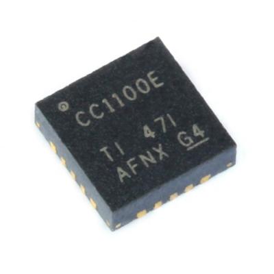 China Low-power dissipation CC1100ERGPR QFN-20 low-power dissipation RF transceiver chip for sale