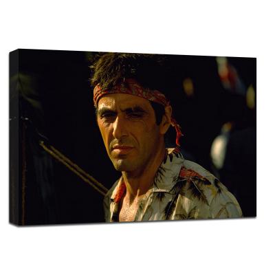 China Tony Montana Portrait Canvas Painting Canvas Prints Portrait Movie Father of God Poster for Wall Decor for sale