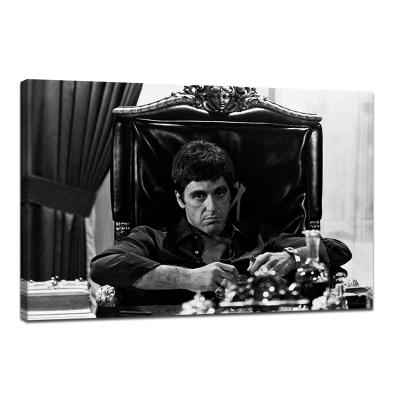 China Modern Portrait Poster Canvas Art Painting Prints Wall Art Tony Montana Picture For Living Room Home Decor for sale