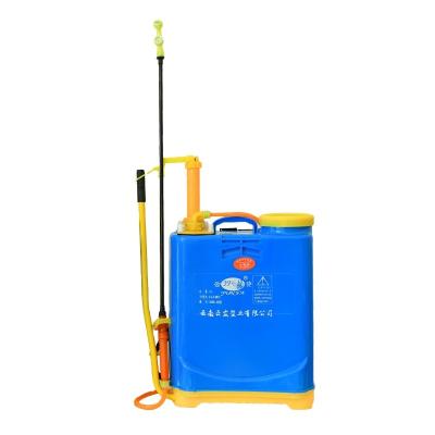 China Farms Maker Manual Single Tube 16L Plastic Knapsack Sprayer for sale