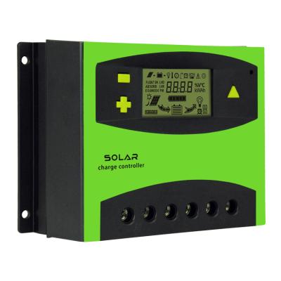 China Solar Charge Controller PWM 12v/24v/48v 10A 20A 30A 40A 50A 60A charger controller for lead acid battery for sale