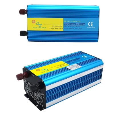 China China 3000W 6000W Home System Heavy Duty Solar Power Inverter Pure Sine Wave Off Grid DC 12V 24V AC 110V 220V For Solar Panel System for sale