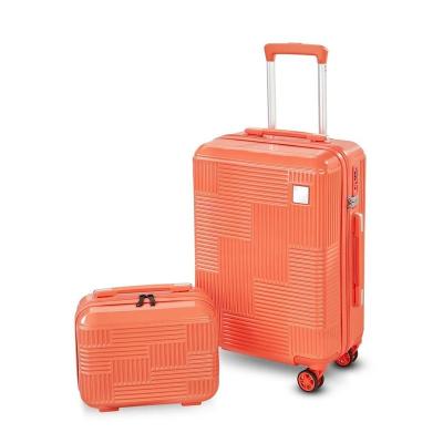 China PC and pc+abs self weight handle abs+pc luggage trolley suitcase luggage suitcases set 3 pcs for sale