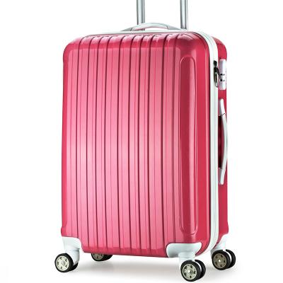 China Hard Waterproof Custom Printing Trolley Case Suitcase Printing ABS PC Shell Traveling Bags Hand Luggage Sets for sale