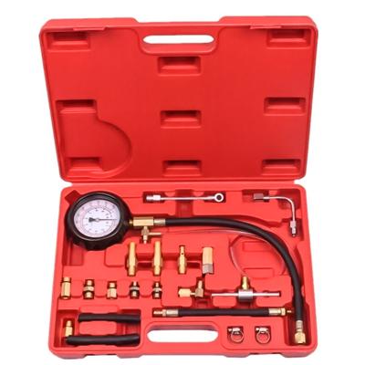 China For All Vehicles TU-114 Fuel Injection Pump Pressure Tester Kit, Injector Test Gauge Set, Gasoline Engine Fuel Injection Pressure Gauge for sale