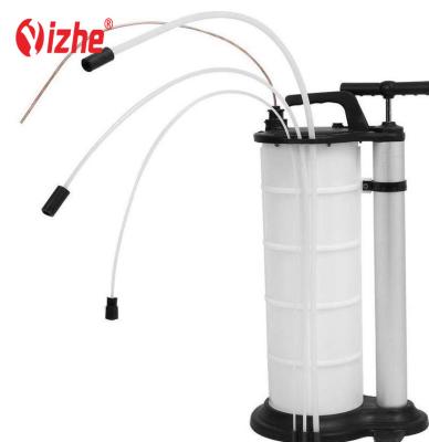 China 9L Universal Plastic Manual Fuel Coolant Water Extractor Oil Change Pump Tool Brake Oil Suction Machine for sale