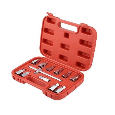 China Universal Sump Wrench Drain Plug Set Gearbox Axle Repair Oil Change Kit 12pcs Set for sale