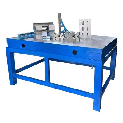 China The Wear Resistance And Pressure Resistance Cast Iron Welding Platform Table Cast Iron Surface Working Testing Plate for sale